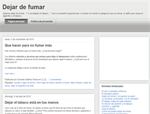 Tablet Screenshot of dejardefumartabaco.com
